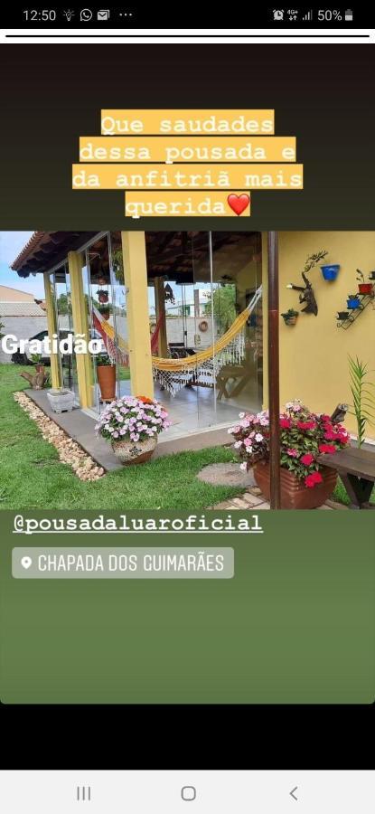 Pousada Luar ชาปาดา ดอส กิมาไรส์ ภายนอก รูปภาพ